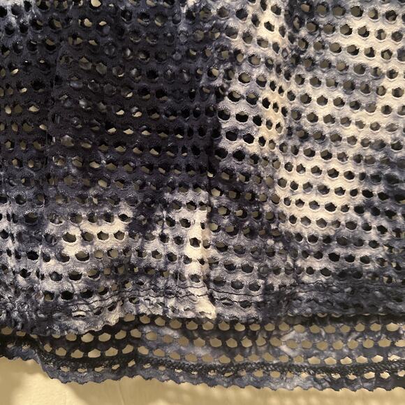 Sans Souci Tie Dye Fishnet Crop Top New Size M - Picture 6 of 11